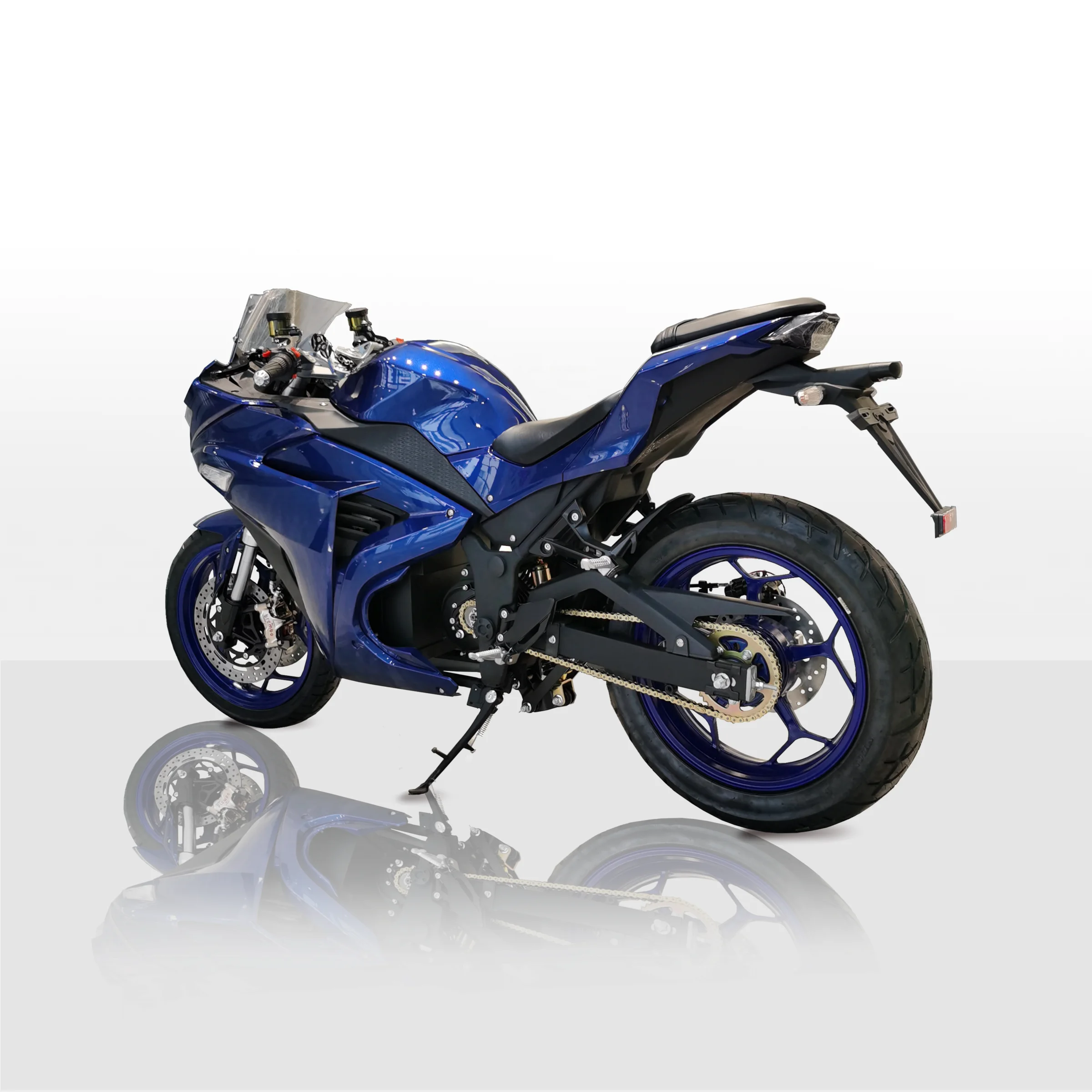 STROVAN Motorcycle R3 Top Speed 80MPH 3000W Chain Drive Motor Electric Motorcycles