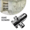 ABS Shower Diverter Valve 1/2 Inch 3 Way Valve Sprayer Water Separator Shower Adapter Connector Bathroom Shower Accessories 4