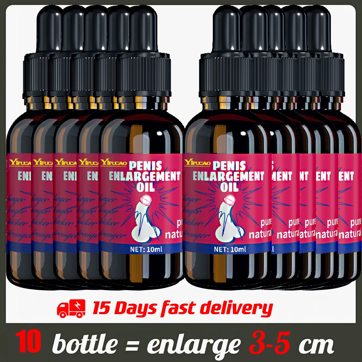 Men Energy Essential Oil Delay For Sex Enlarge Enlargement Growth Increase  Dick