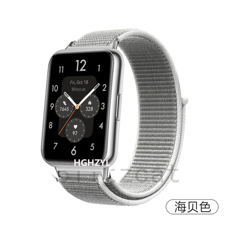 Para Huawei Watch Fit 2 correa de reloj de silicona de cintura pequeña,  tamaño: L (gris)