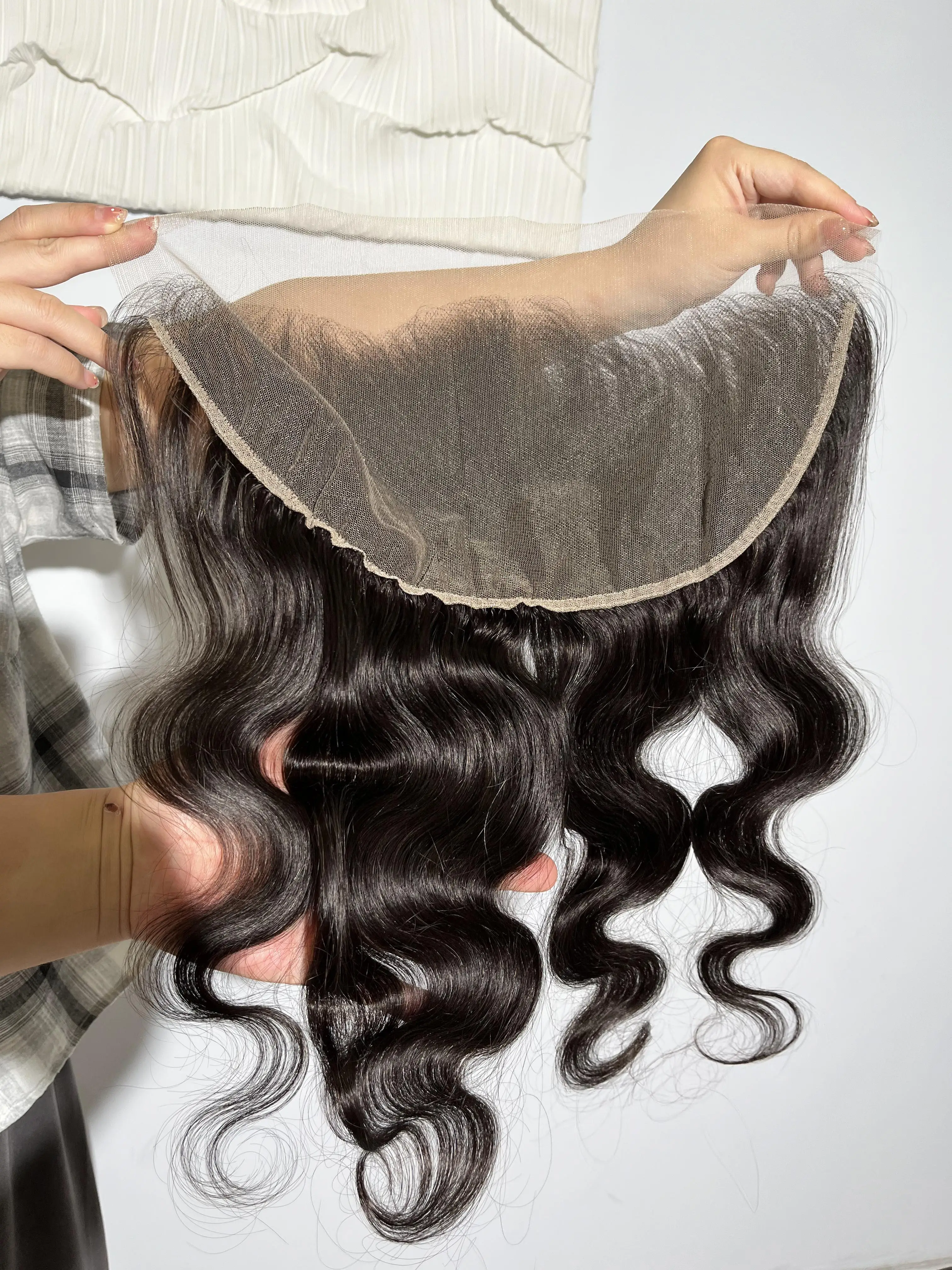 Human Hair Frontal 13x6 Body Wave Lace Frontal 13x4 Frontal Only Remy Pre Plucked