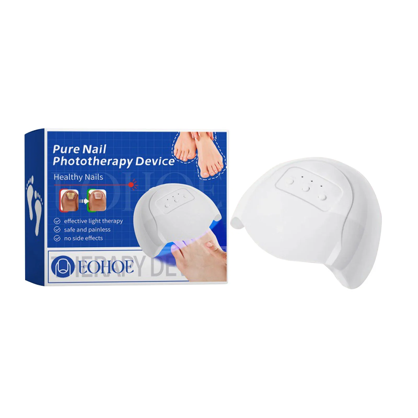 Fungal Nail Laser Device Repair Fast Nails Fungus Onychomycosis Repair Toenail Fingernail Removes Nail Fungus Foot Care Device nail fungus repair device