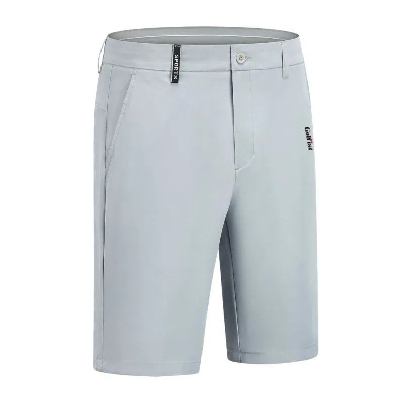 Cal&ccedil;&otilde;es De Golfe Men's Summer Thin Straight Breathable Quick-Drying Non-Ironing Sports Comfortable Golf Shorts