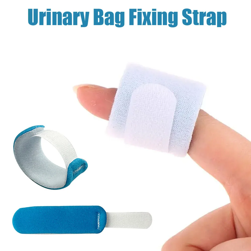 Paralysis Bedridden Urinary Incontinence Patients Urine Collection Bag Elastic Fastening Belt Adult Urine Bag Fixed Belt