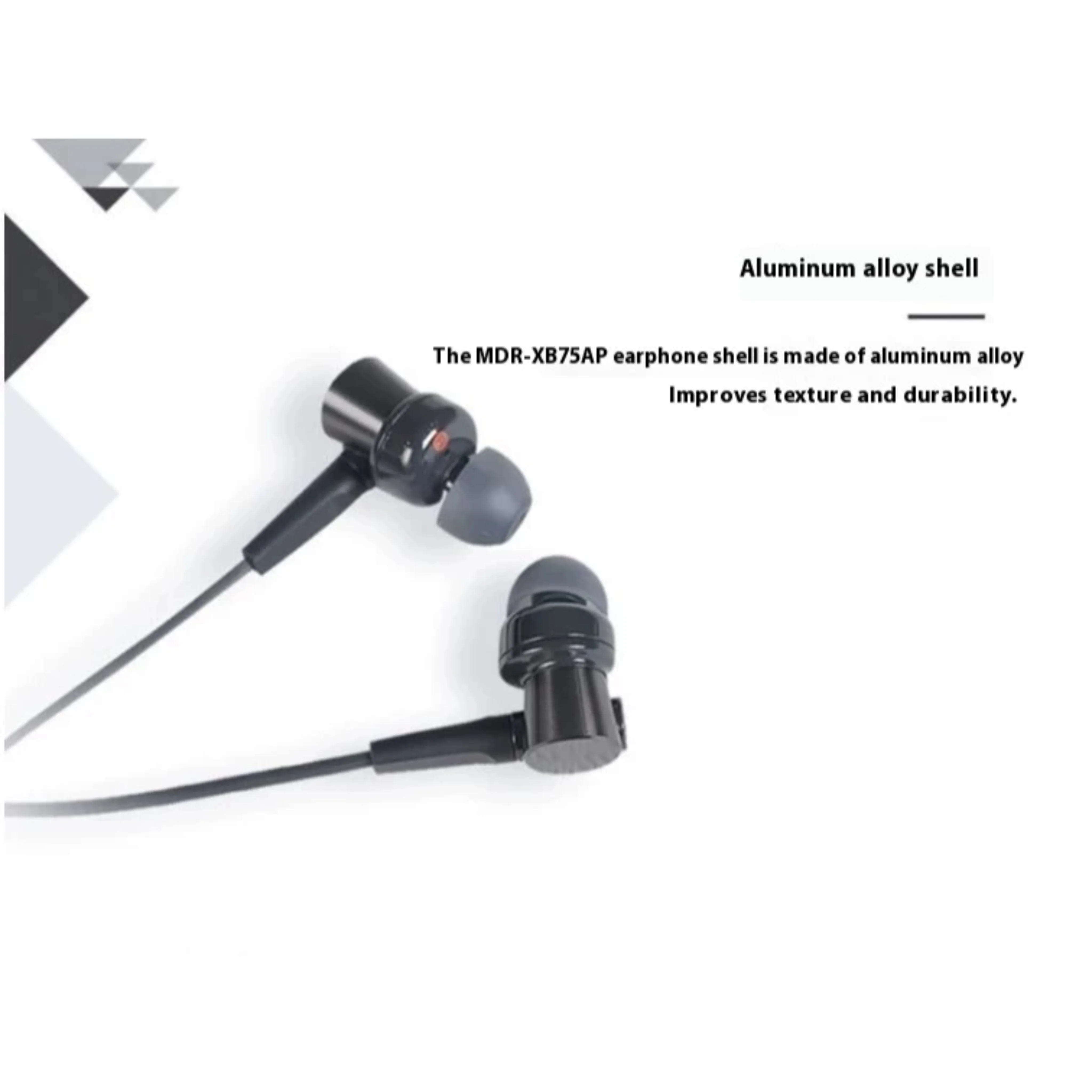 Sony Mdr Xb75ap Premium In Ear Extra Bass Earphone With Mic, Alina Gadgets