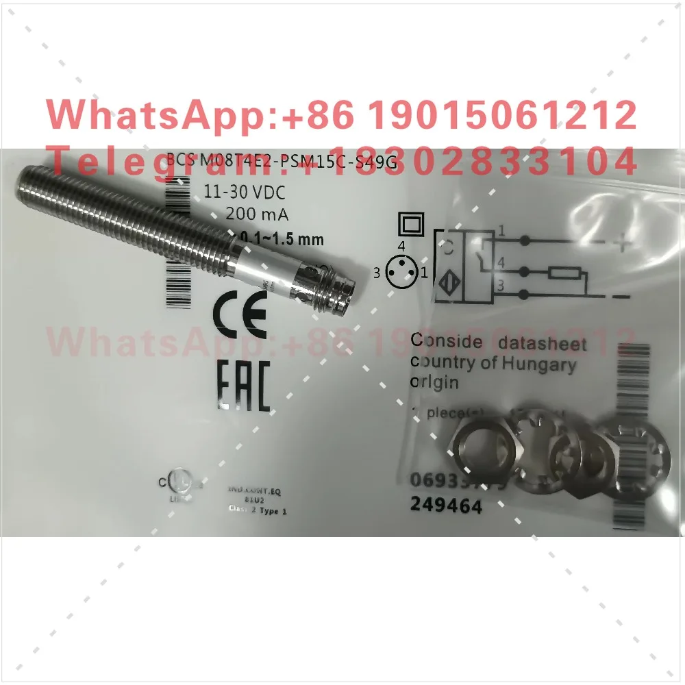 Nuovo sensore capacitivo BCS002A BCS M08T4E2-PSM15C-S49G - immagine 3