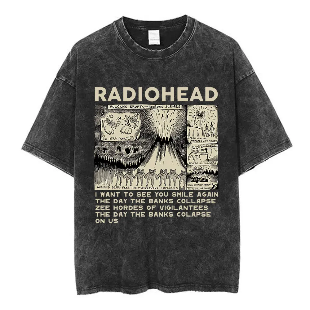 RADIO HEAD vintage Tシャツ RADIOHEAD 100% Cotton New Vintage Band T Shirt - Vintage
