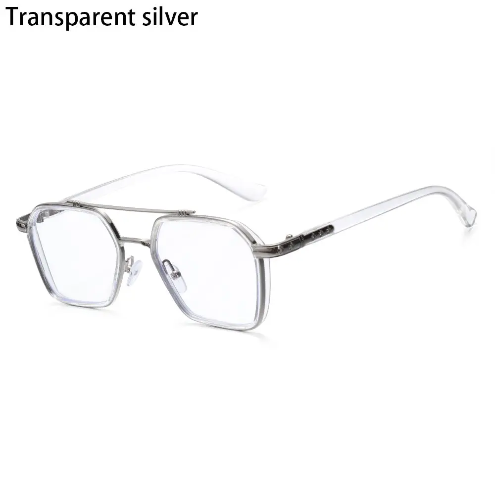 Enhanced Comfort Polygon Eyewear with UV and Blue Light Protection