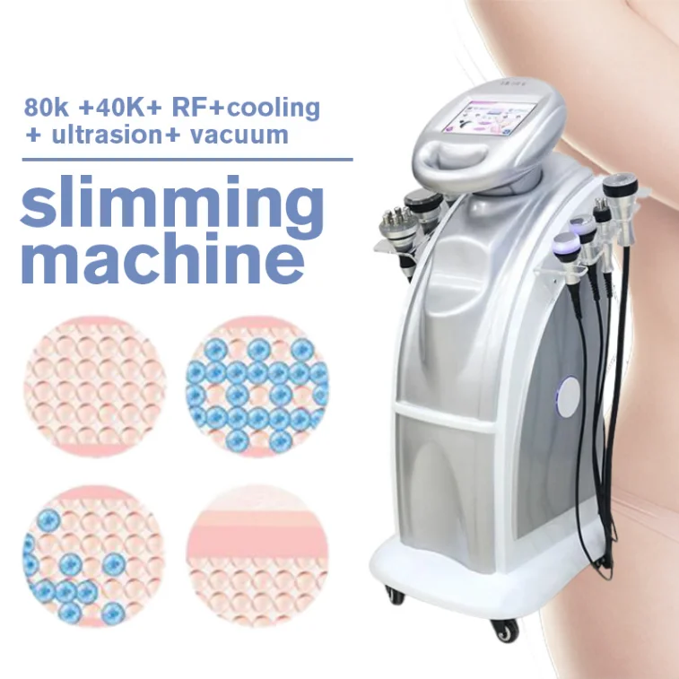 

Slimming Machine 7 In 1 80K Ultrasonic Liposuction Cavitation Bipolar Vacuum Ultrasound Fat Burning Skin Tightening Beauty Machi