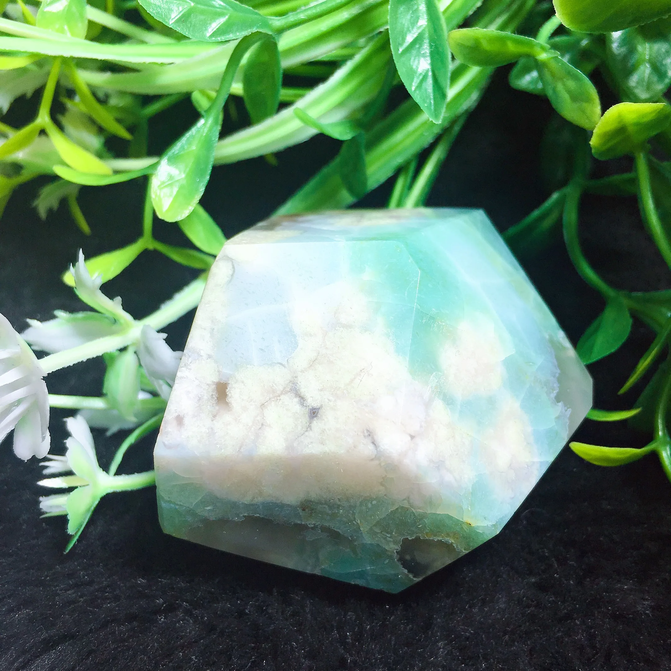 Green Flower Agate Freedom 2404
