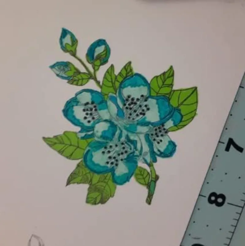 Flowers Clear Stamps for Card Making Decoration and DIY Scrapbooking clear stamps clear rubber stamps