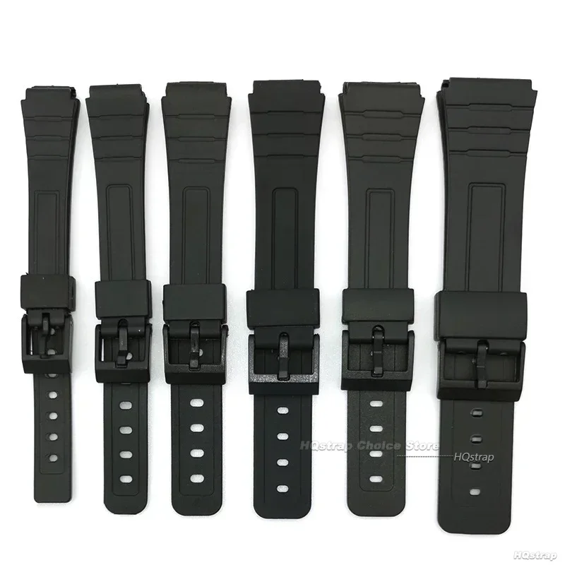 18 20 22mm Silicone Bracelet for CASIO W800H SGW400 Wristband thumbnail 4