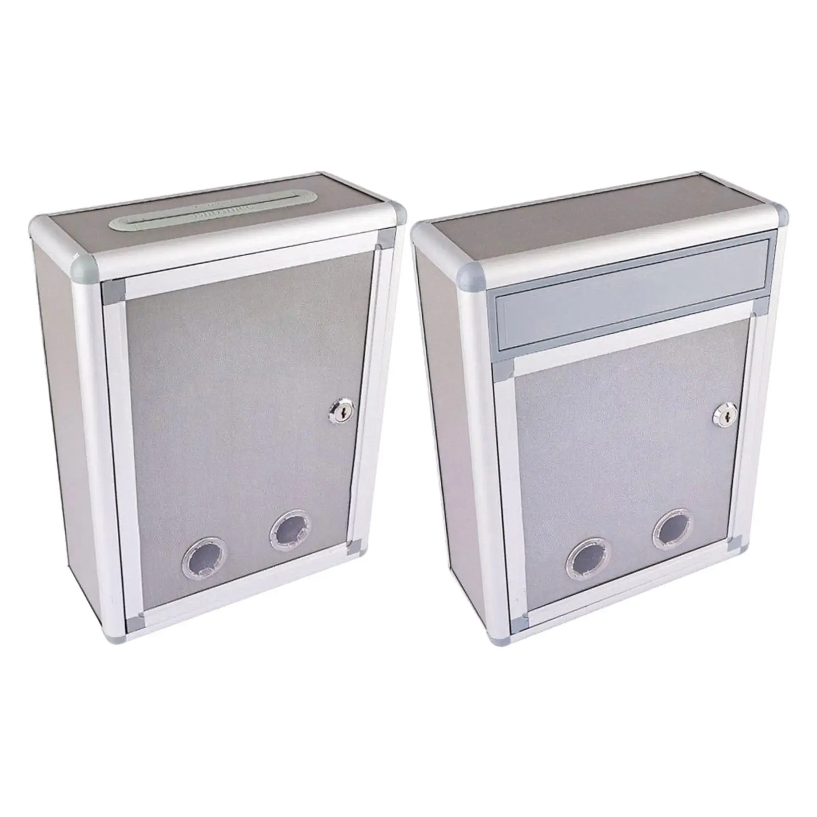 Wall Mounted Mailbox Locking Mailbox Newspapers Outside Mails Suggestions Large Capacity Drop Box for Residential Buildings wall mounted mailbox locking mailbox
