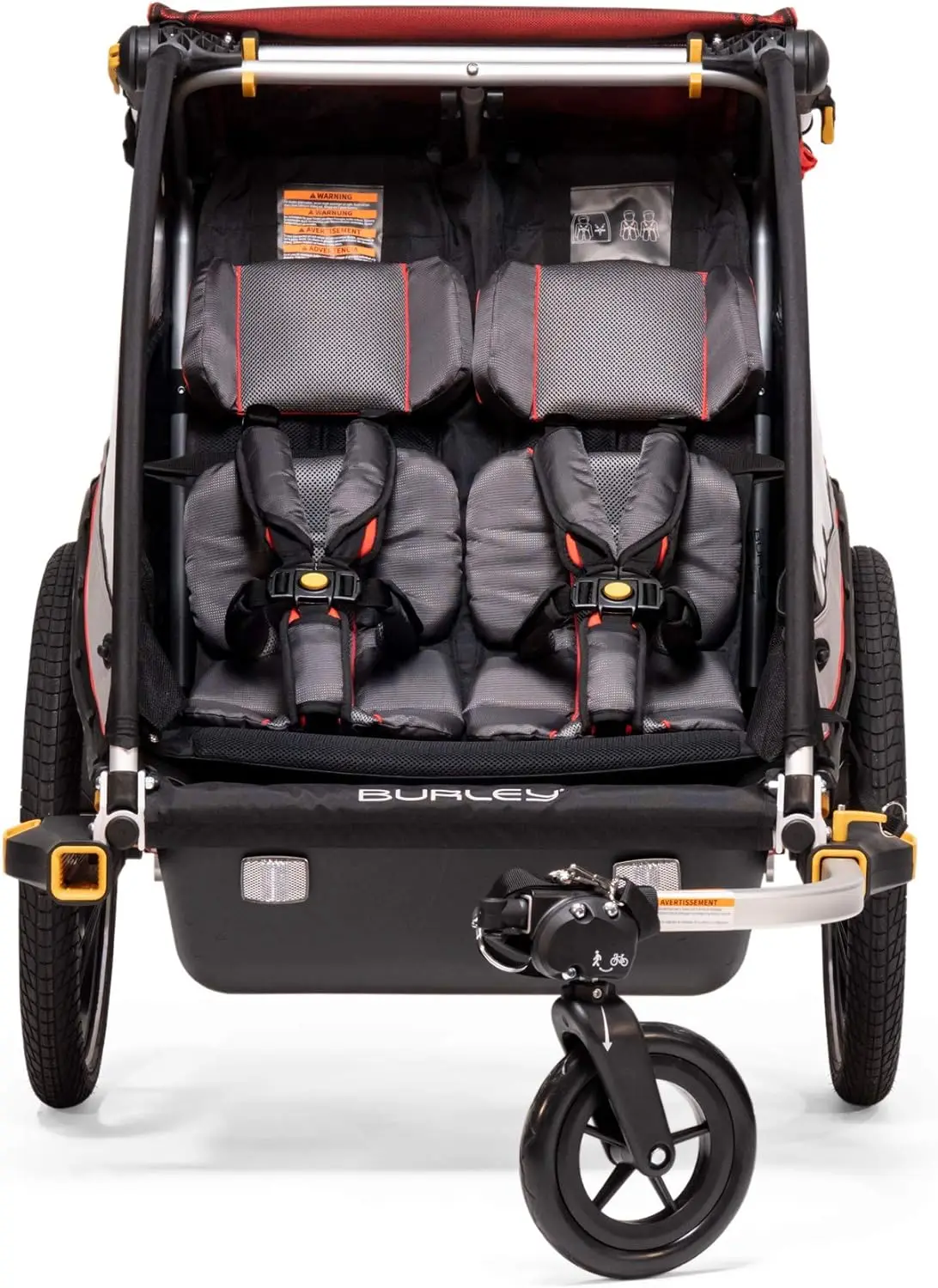 Burley Encore 2人乗り 自転車用 チャイルドトレーラー 子供用