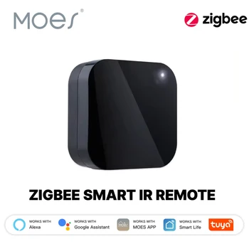 Telecomando universale a infrarossi MOES Tuya ZigBee Smart IR per Smart Home, compatibile con Alexa e Google Home