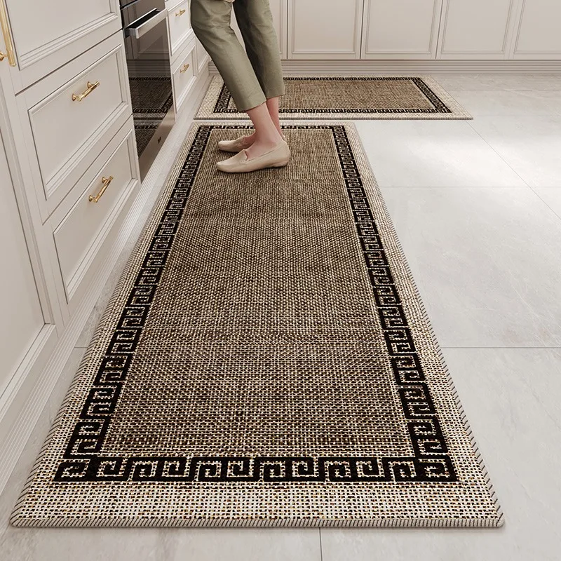 Kitchen Floor Mat Long Rug Non-slip Carpet Home Decoration Anti-slip Foot Mats Wear-resistant 주방바닥매트 Alfombra Cocina שטיח למטבח 2