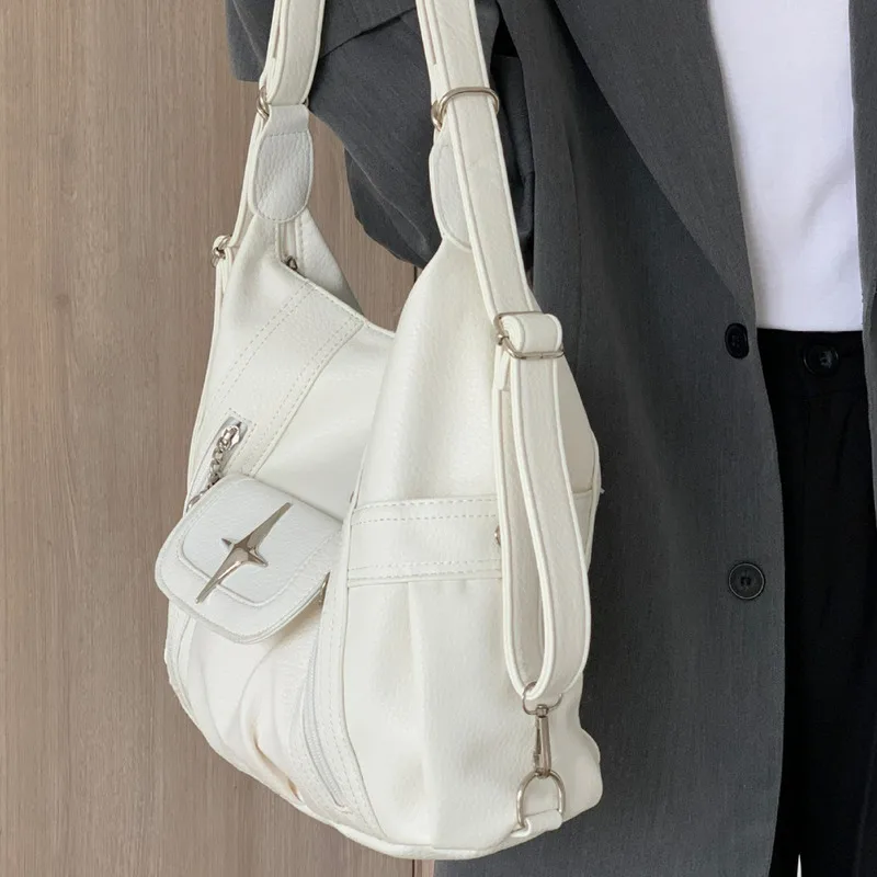 Simple Large Shoulder Bag Single Capacity Casual Versatile Handbag For Woman High-Quality Messenger Luxury Crossbody Exquisite