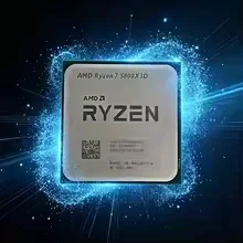 AMD 라이젠 7 5800X3D 오리지널 트레이 프로세서 쿨러 미포함 8코어 16스레드 최대 4.5GHz AM4 소켓 96MB 3D V 캐시 DDR4 PCIe 4.0