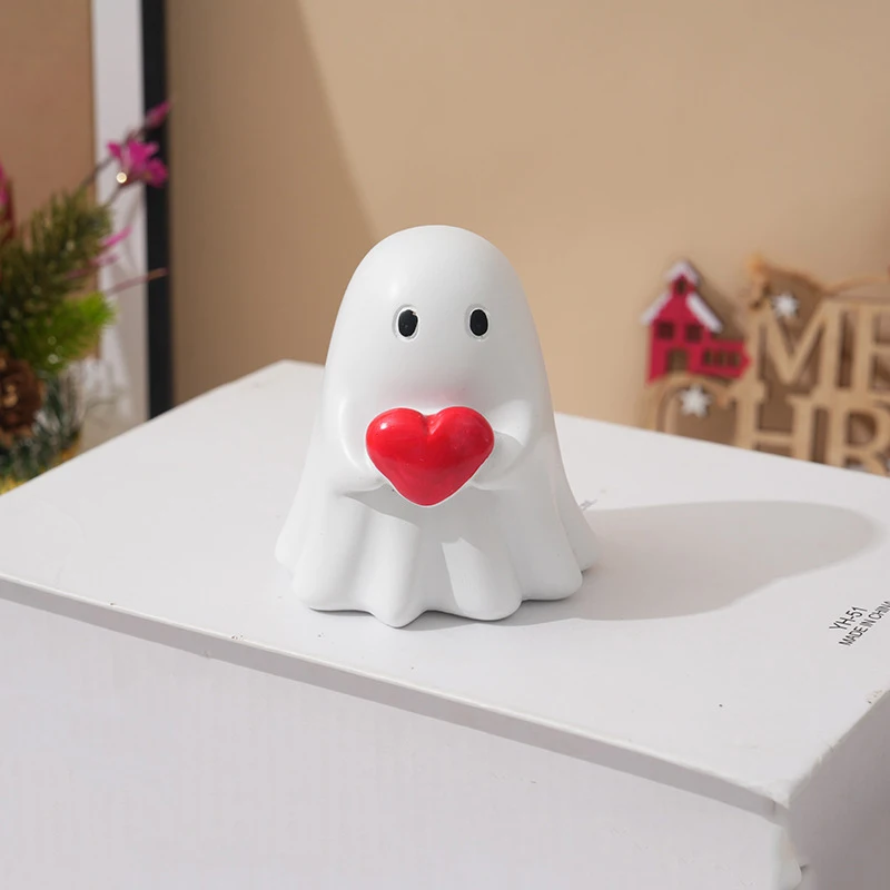 Ghost Ornament Cute ghost ornament office desk decoration Halloween gift family friends
