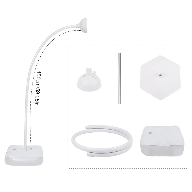 Free Bending Balloon Stand Arch Frame Half Arch Balloon Stand With Base Kit For Wedding Birthday Party Baby Showers Decorations_voghion.com