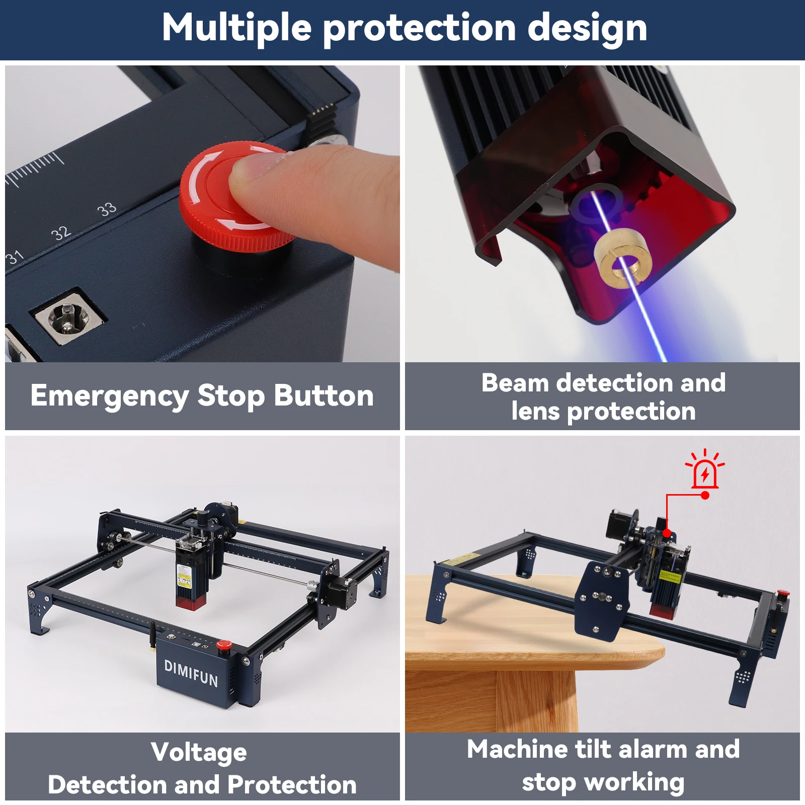 Laser Desktop Engraving Machine Small Multi-functional High-power Cutting Machine DIY Household Stainless Steel Marking