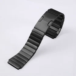 Luxury Stainless Steel Strap - Premium Metal Bracelet Wristband, 22mm - OnePlus Watch 46mm (Black)