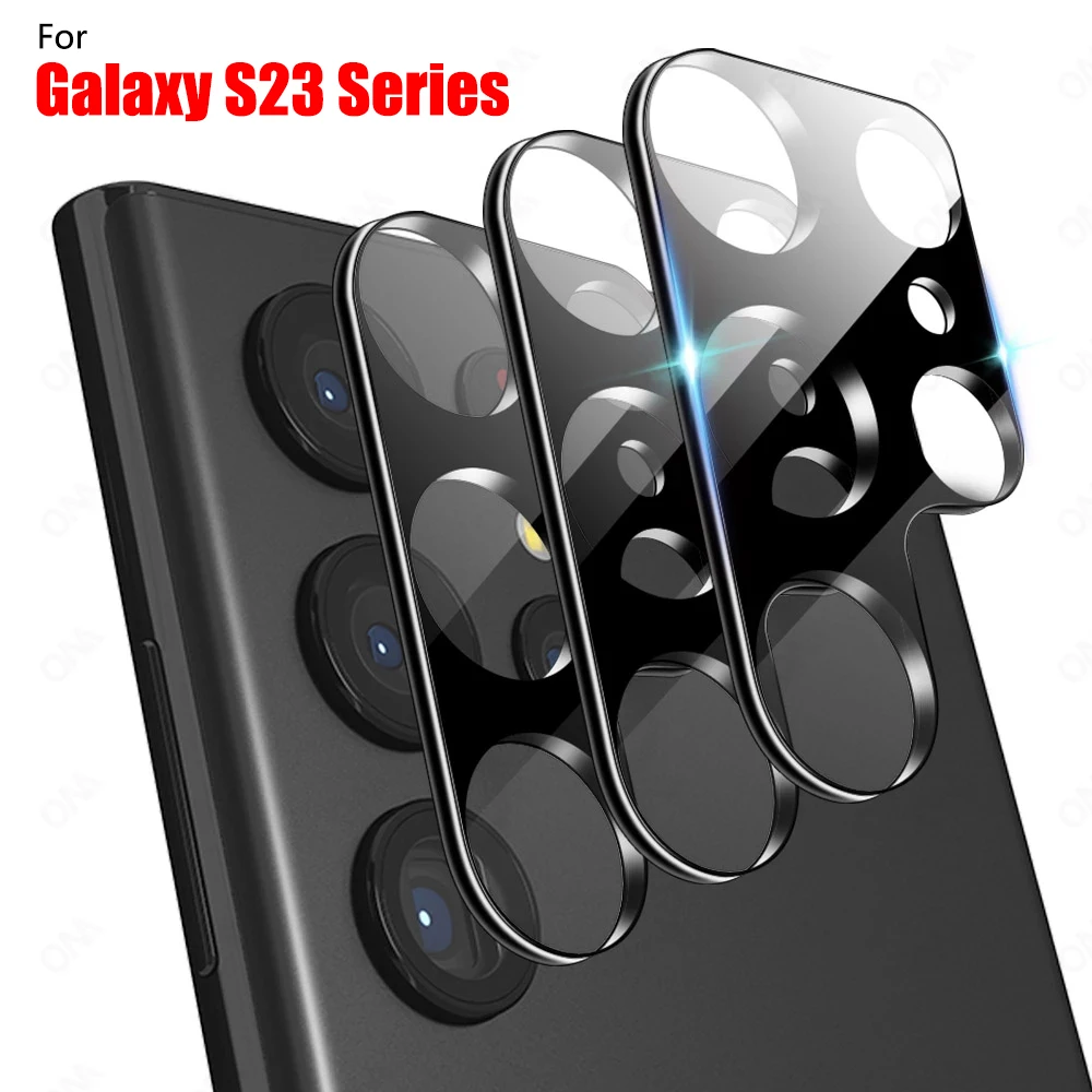 For Samsung Galaxy S23/S23 Plus/S23 Ultra Back Camera Tempered Glass Screen Protector Rear Lens Protective Glass Films