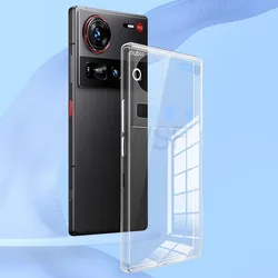 Elegant Transparent Slim TPU Phone Case - Clear and Soft Protection Cover for Nubia Z80 Ultra (Transparent)