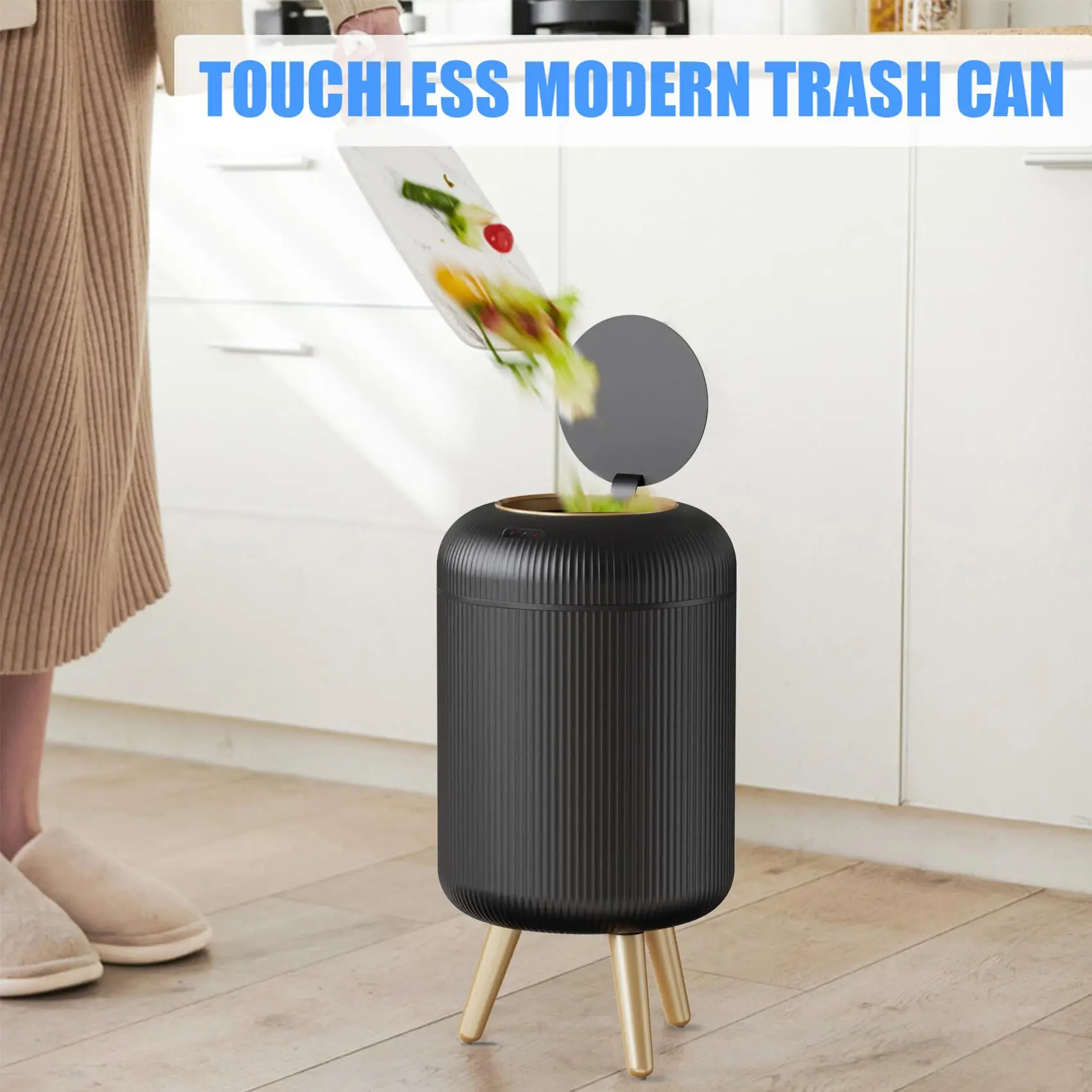 Smart Automatic Sensor Dustbin with Lid