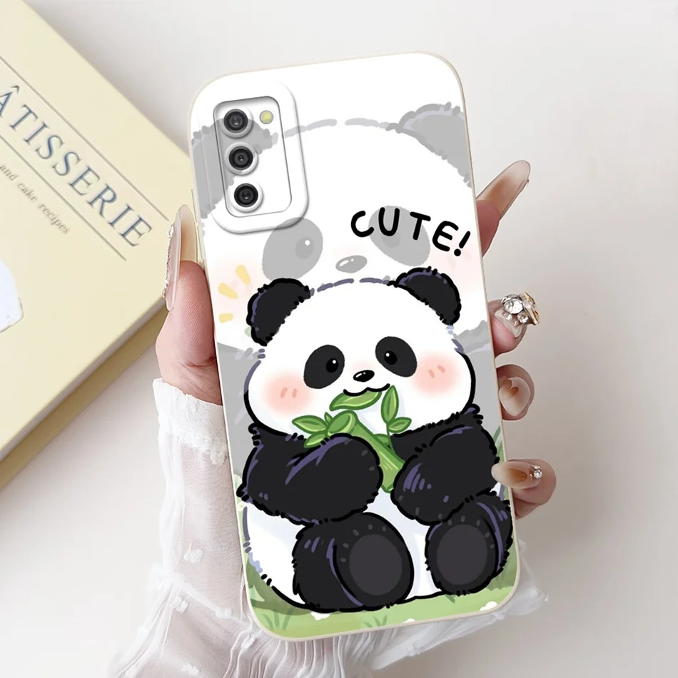 Cute Panda Rabbit Cartoon Soft Silicone Case | Camera Protective Phone Cover