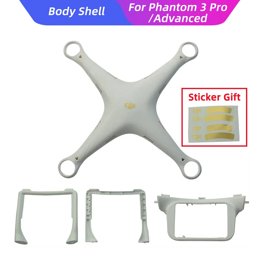 Original Body Shell Landing Gear Upper Battery Cover For DJI Phantom 3 Professional Advanced