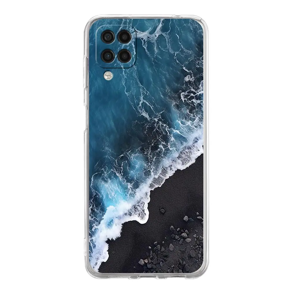 Blue Sea Ocean Waves Phone Case Cover