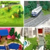 30G/bag 5-8mm Static Grass Tree Powder Flocking Foliage HO OO N Z Scale Railway Train Landscape Military Scene Garden Decoration 6