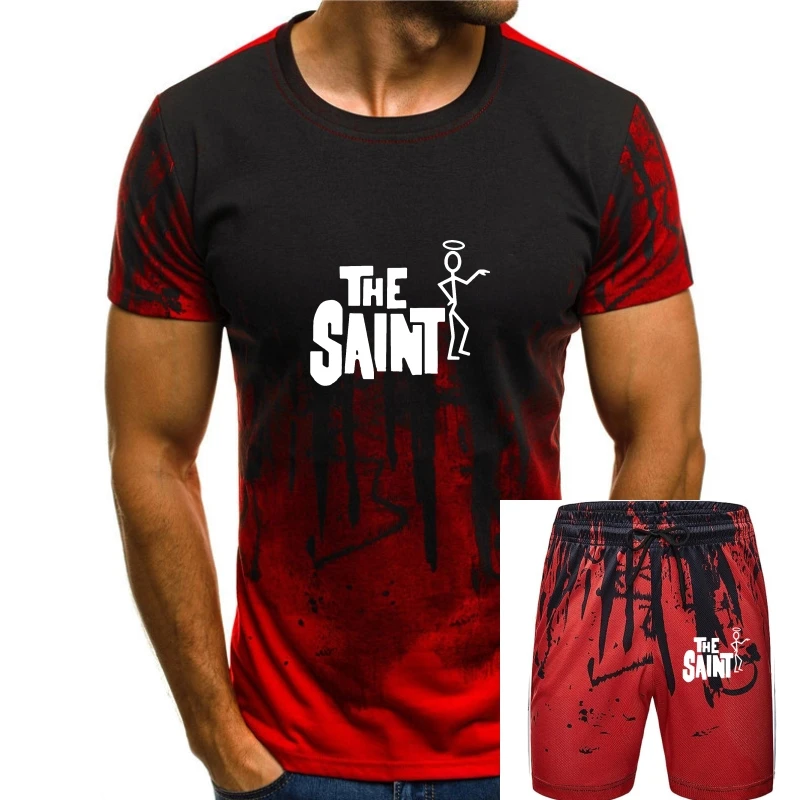 

The Saint Classic TV Series Rooger Moore Футболка мужская футболка много цветов подарок новинка
