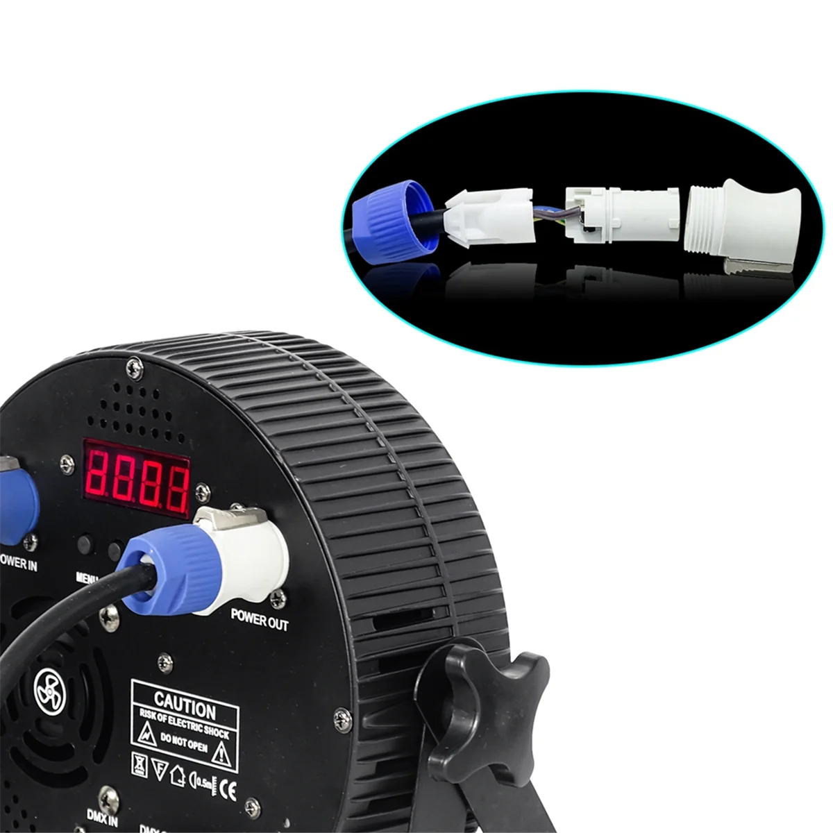 1M AC Power Cable for Beam Moving Head Light Beam 5R/7R Moving Head Light Extension Powercon Cable-Cabe
