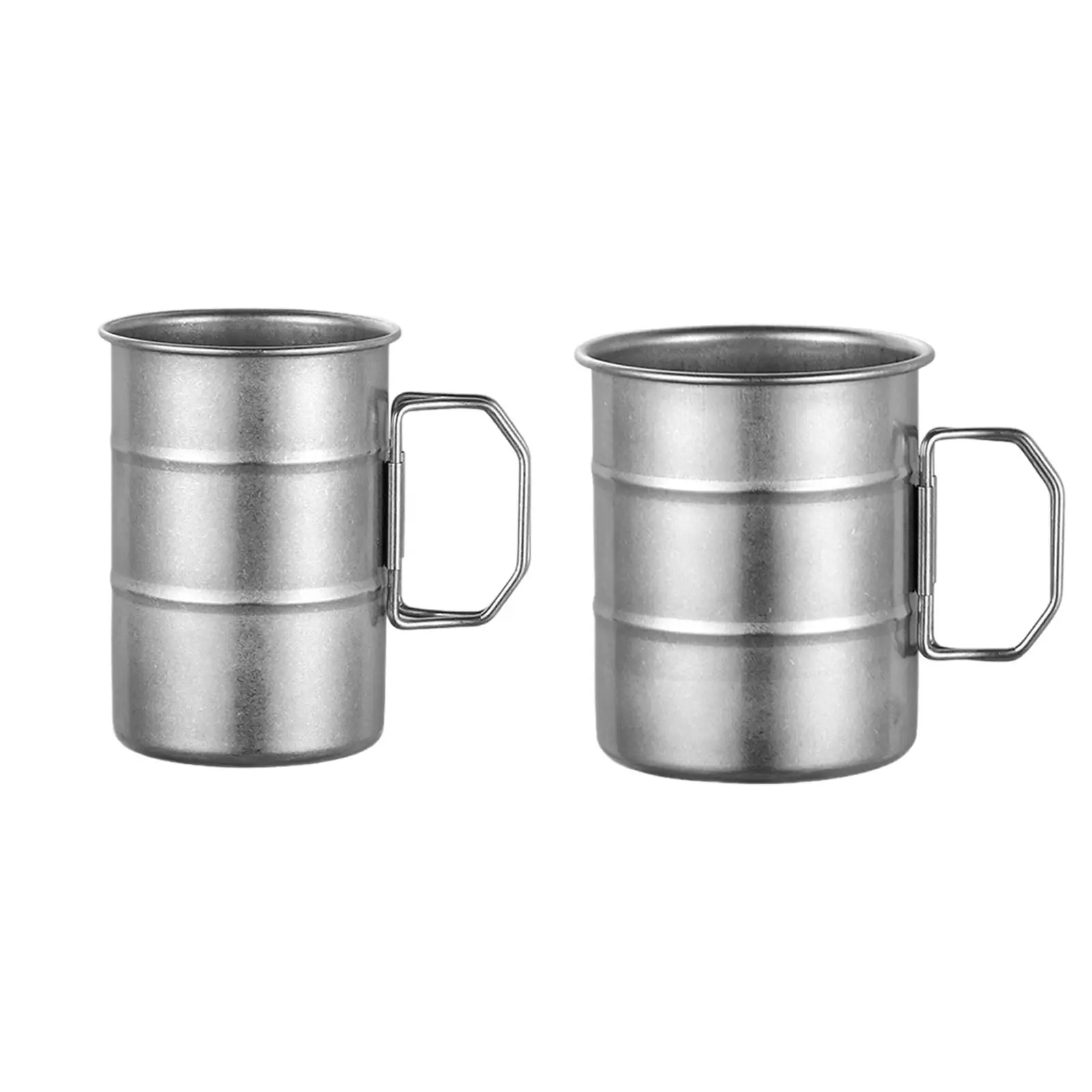 Coffee Mug with Folding Handle Milk Mug Tea Mug for Climbing Outdoor Fishing