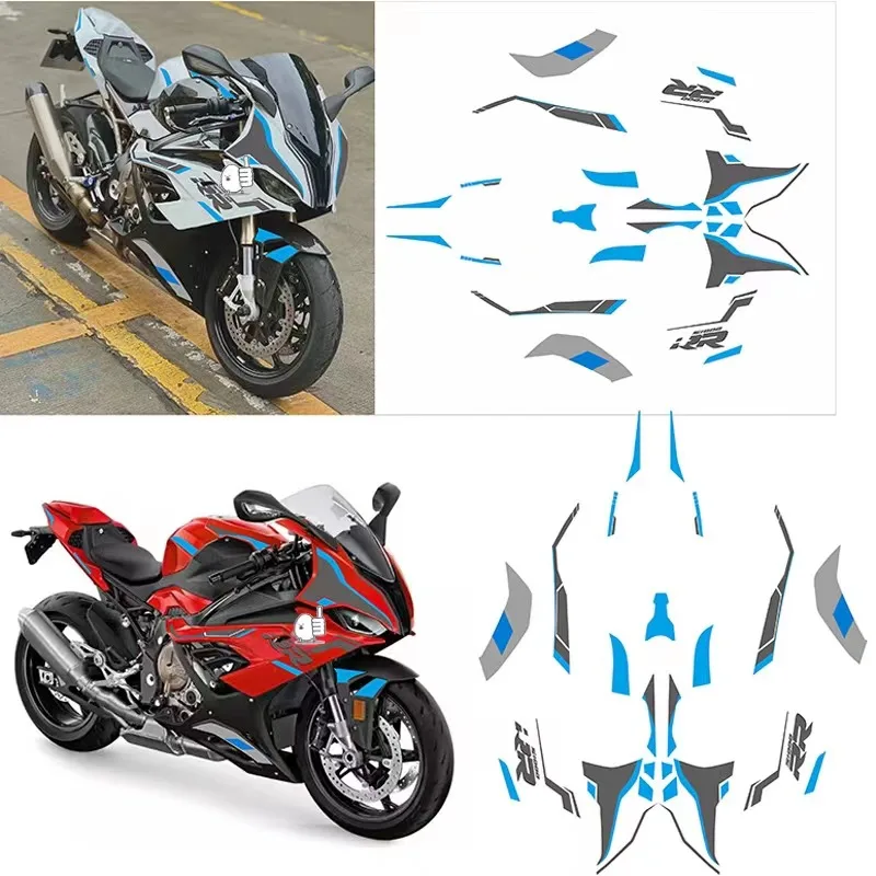 S1000RR FOR BMW S1000RR Vehicle Sticker Set S 1000 RR M1000RR 2019 2020 2021 2022 S1000rr Retrofit Decal Sticker