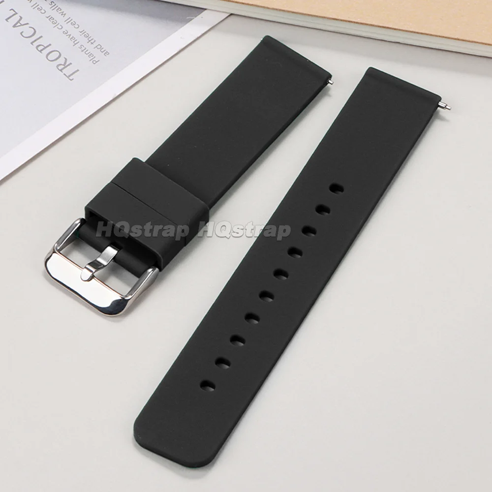 Sleek Silicone Quick Release Sport Wristband - Variety of Sizes