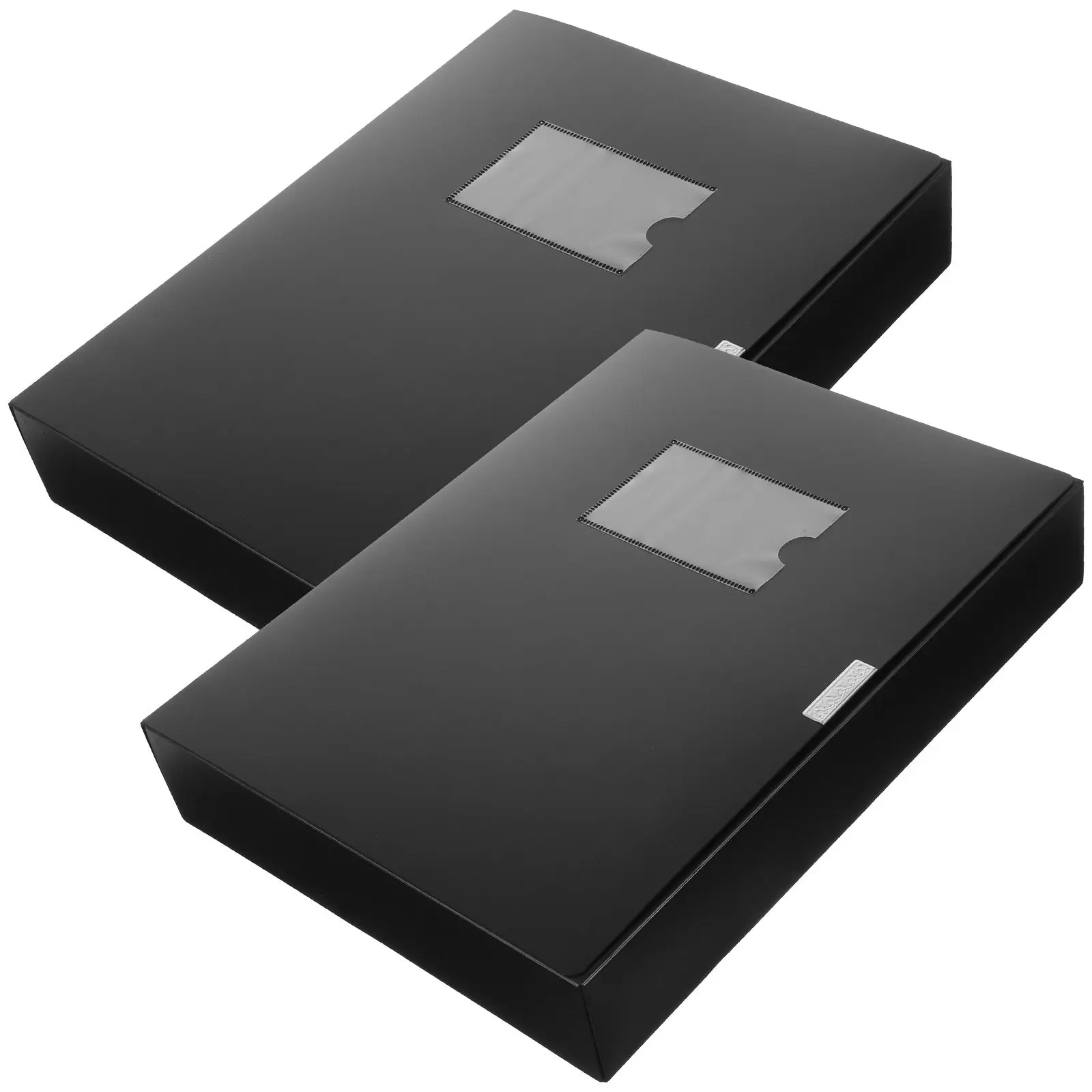 2Pcs 내마모성 책상 정리함 다기능 파일 보관함 사무실 연구 데스크탑 종이 정리함 가정용 파일 케이스