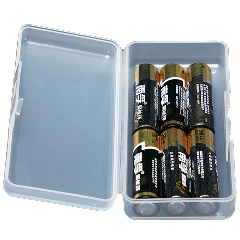 

Rectangle Tool Case Parts Accessory Organize Storage Screw Sample Transparent Box F1249