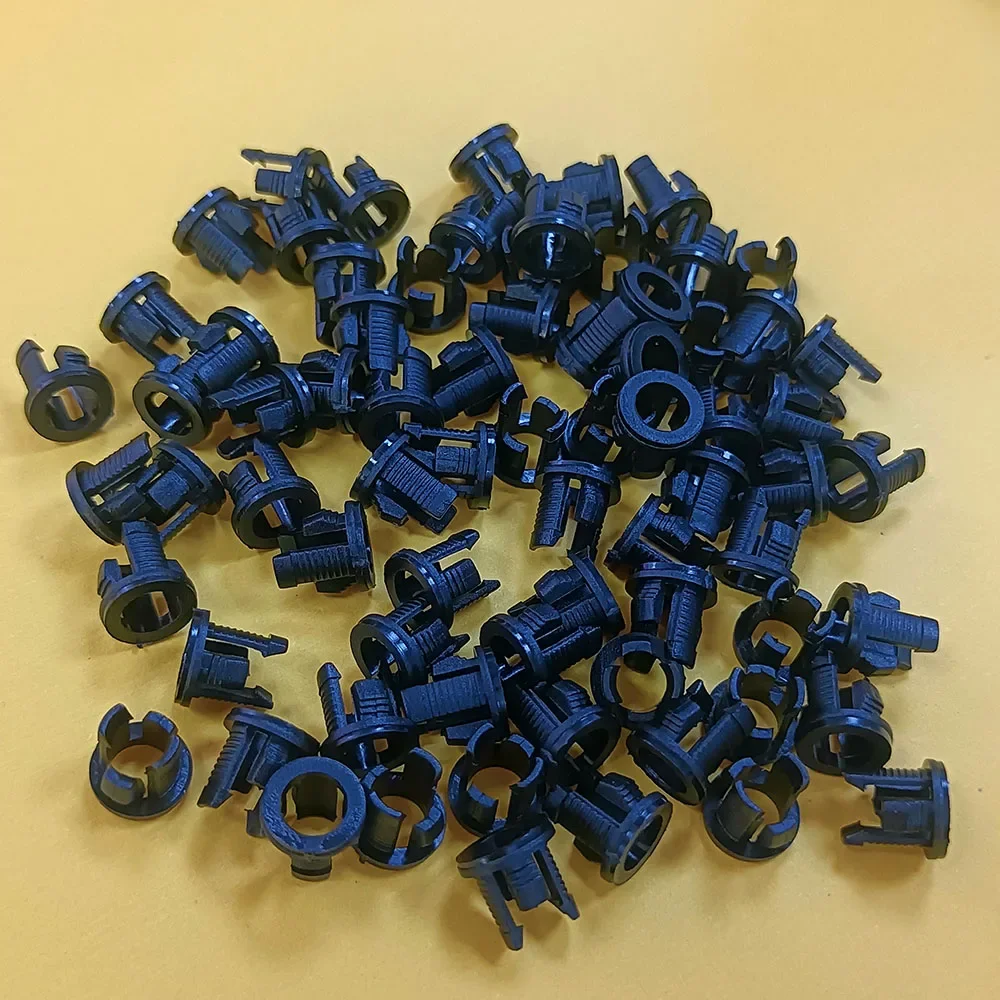 Description Picture 6 of item5mm LED Holder Socket Clip Bezel Light Emitting Diode Lamp Base Cover Plastic Display Mount Panel Blub Wire Prewired Cup Case