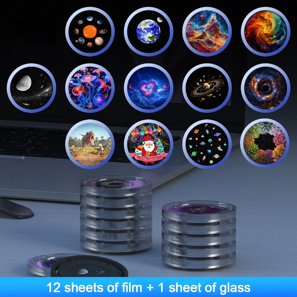 Description Picture 5 of itemGalaxy Projector Night Light Bluetooth 13 in 1 HD Planetarium 360° Rotating Star Galaxy Projector Light with Timer for kids Room