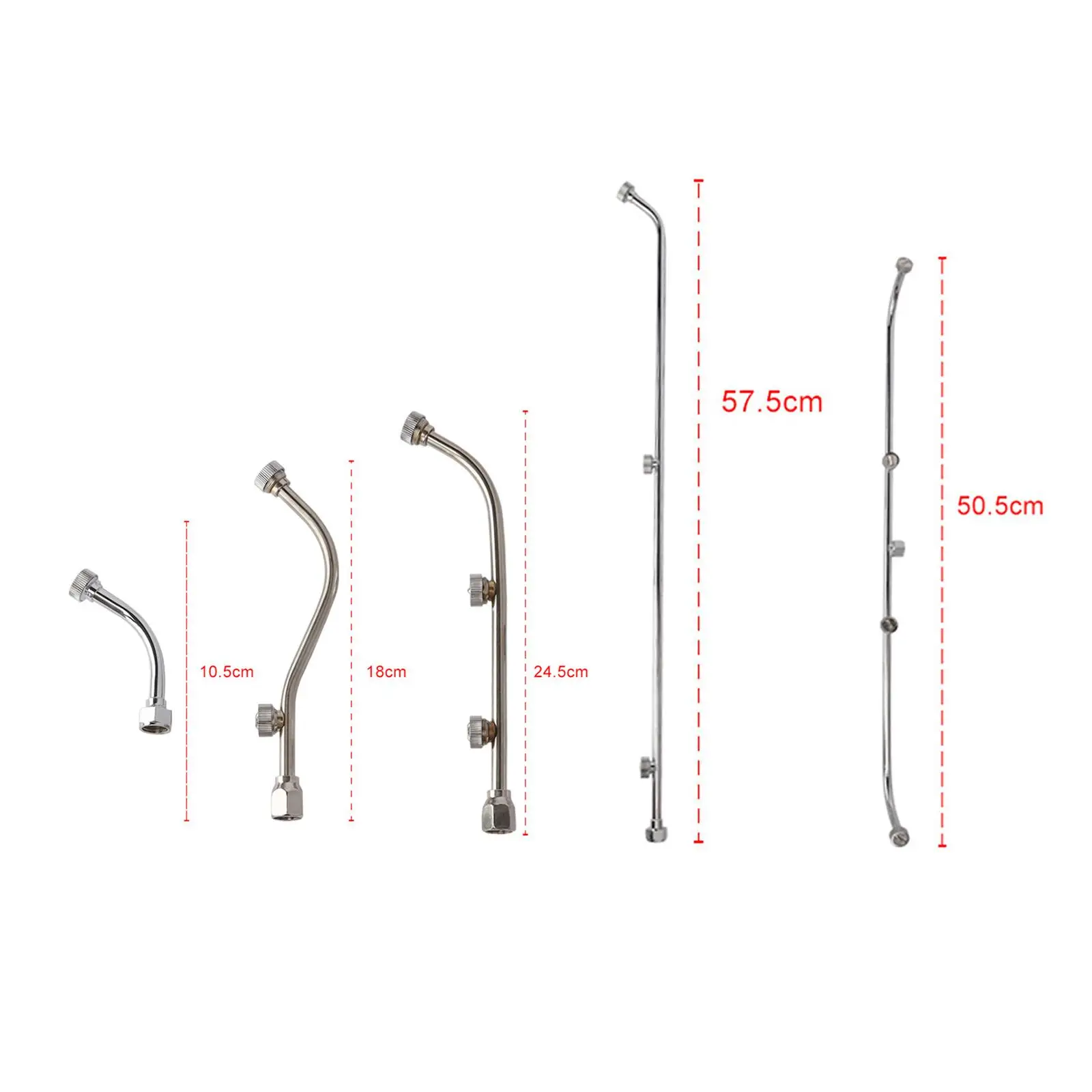 Sprayer Wand Nozzle Stainless Steel Accessory Part Outdoor Irrigation Fitting Backpack Sprayer Rod Gardening Accesorries M14