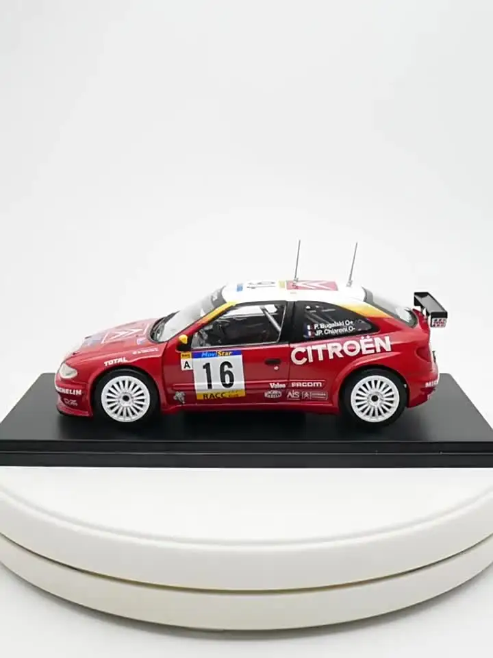 IXO Citroën Xsara WRC 限定版ミニカー Ixo 1:24 Scale Diecast Alloy Citroen Xsara WRC 1999 Toys
