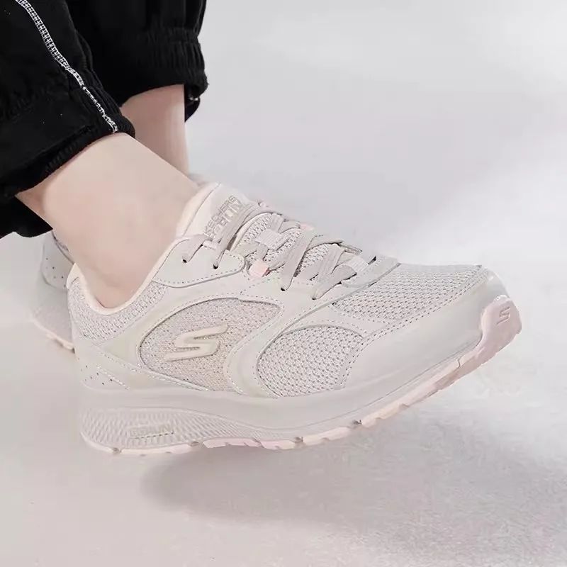 Skechers Women's Sneakers Summer mesh breathable casual running shoes Lightweight shock-absorbing jogging shoes