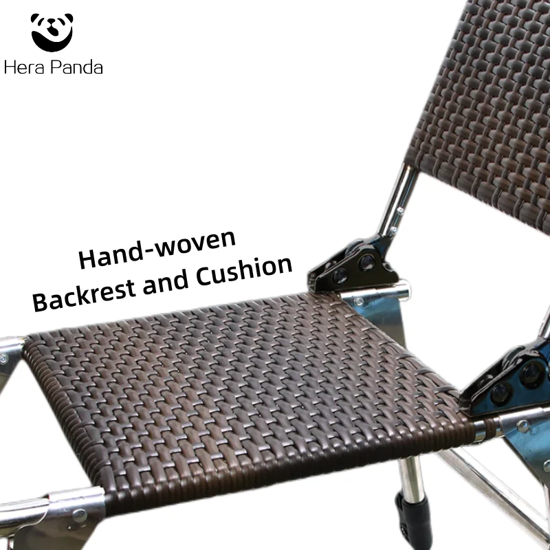 All Terrain Multi-function Herabuna Taiwan Fishing Foldable Stainless Steel Adjustable Backrest And Legs Height Fishing Chair