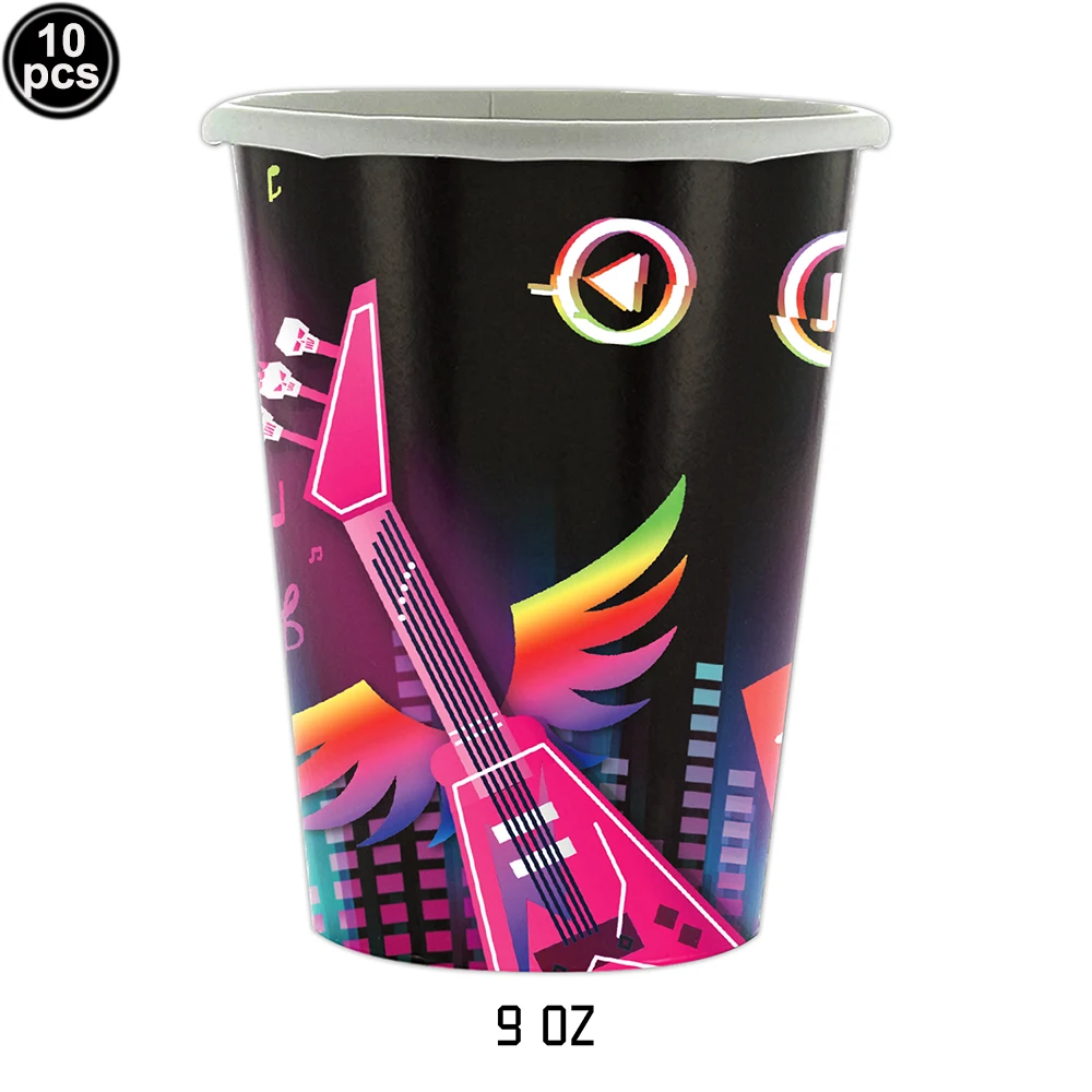 Inflatable Rock Star Party Props: Guitar, Saxophone, Keyboard & Piano Balloons