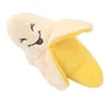 Pet Toys Plush Squeaky Toy Bite-Resistant Clean Dog Chew Puppy Training Toy Soft Banana Bone Vegetable Fruit Pet Supplies DC05 4