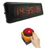 Sports Timer Button Led Countdown Clock Stopwatch,Line Button Reset remote Control School Rush Answer Competition Game Timer 1