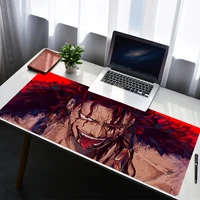 XXL Computer Desk Pad Mousepad Laptop Table Mat Mighty and domineering Eustass Kid O-One P-Pieces 900x400 Soft Desktop Mice Pad 2